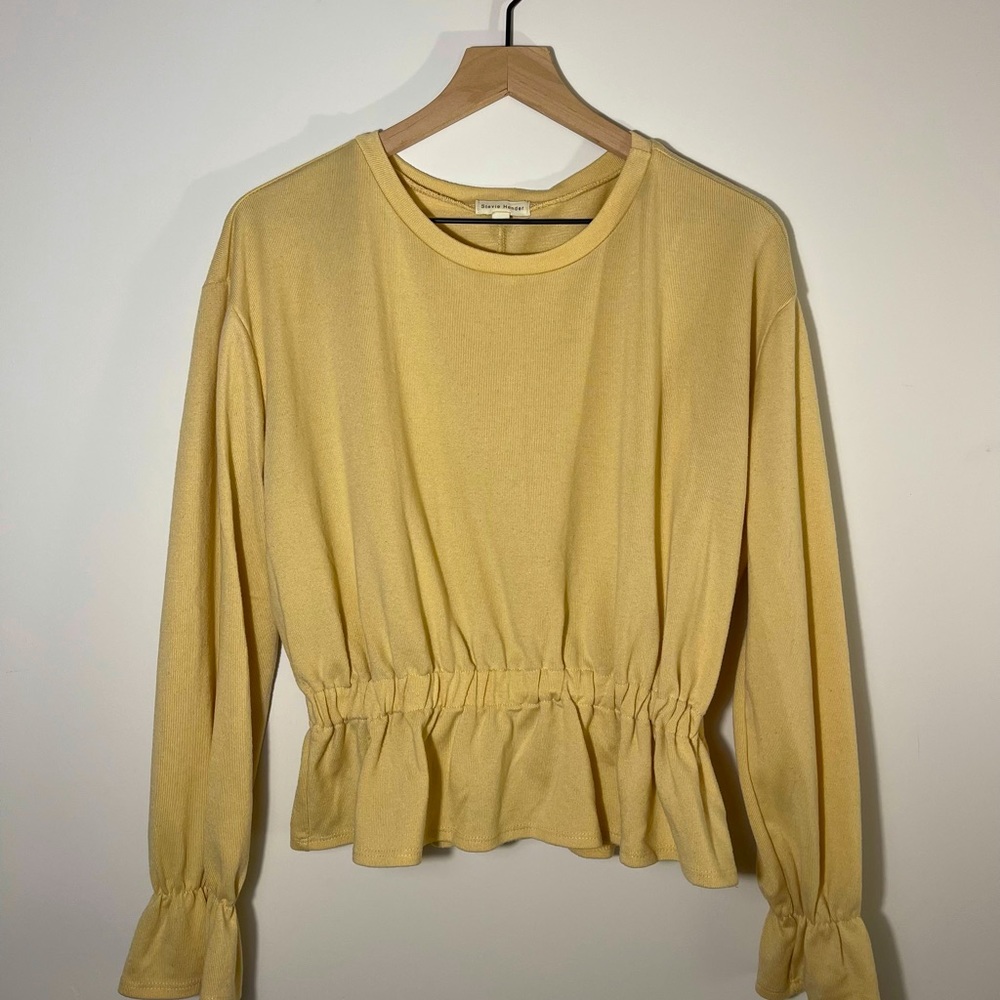 Stevie Hender // Yellow Blouse